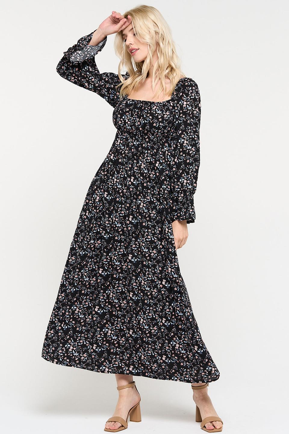 Платье BE YOU с цветочным принтом