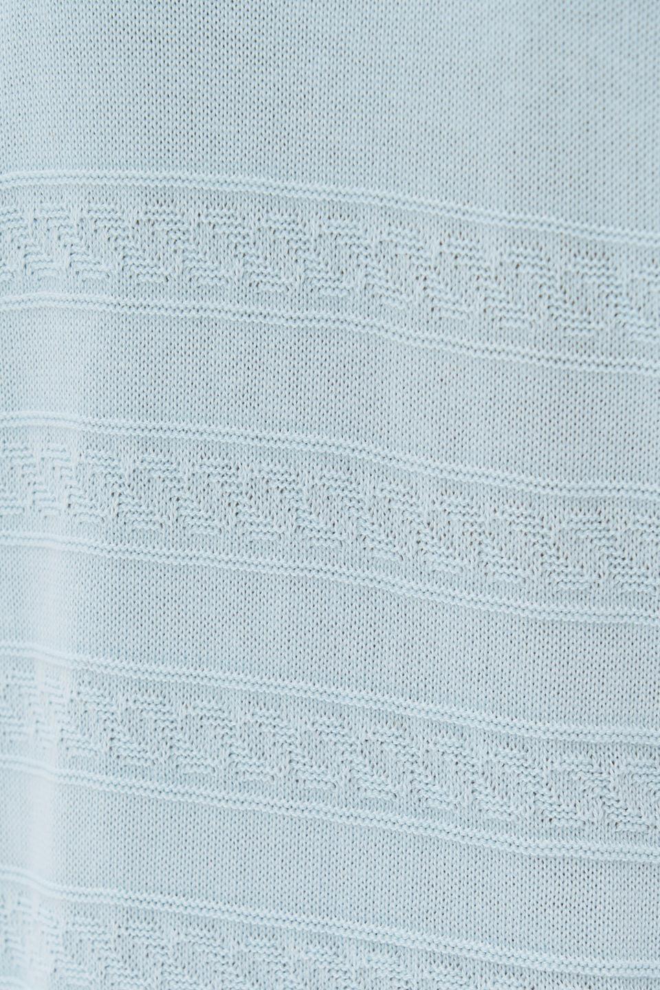 Платье NEWVAY вязаное голубое