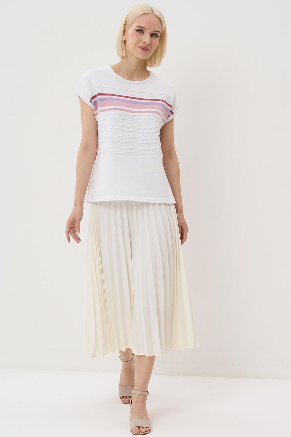 Пуловер NEWVAY в полоску