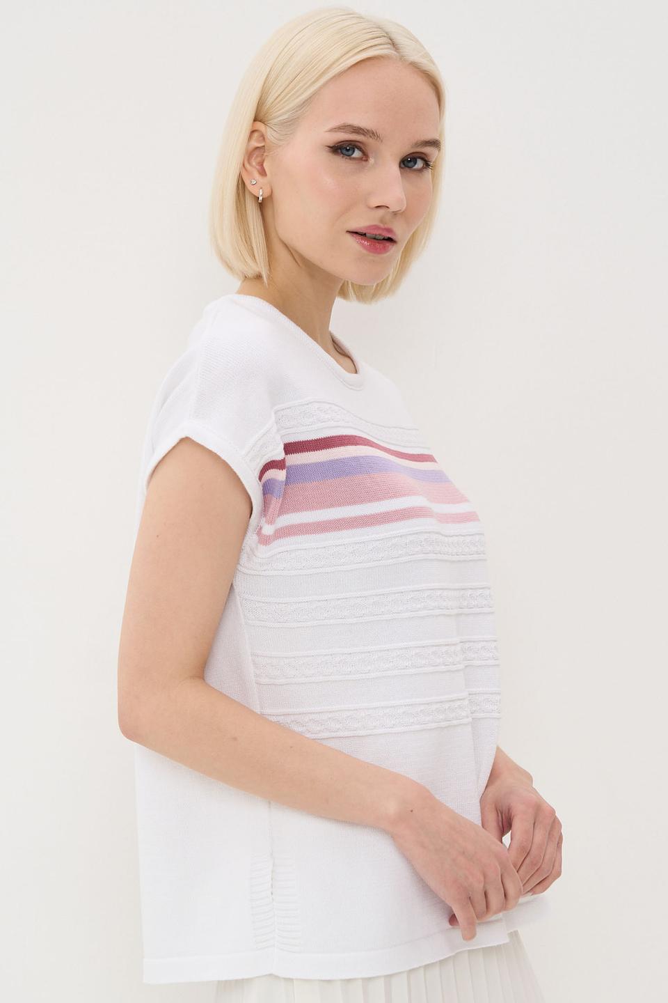 Пуловер NEWVAY в полоску