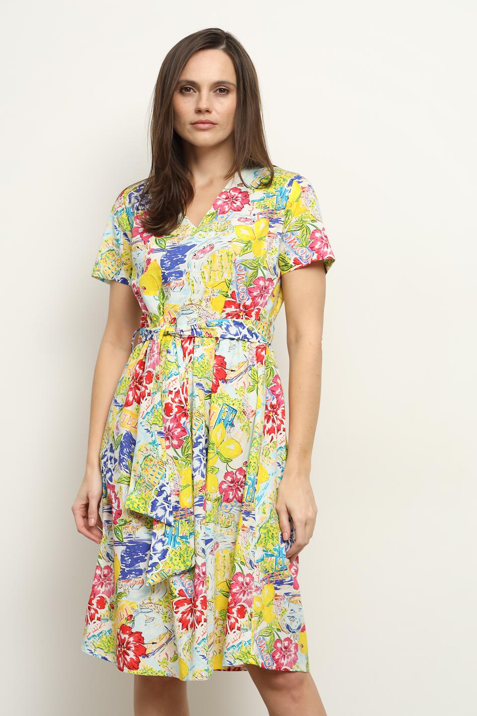 Платье Leo & Ugo с цветочным принтом