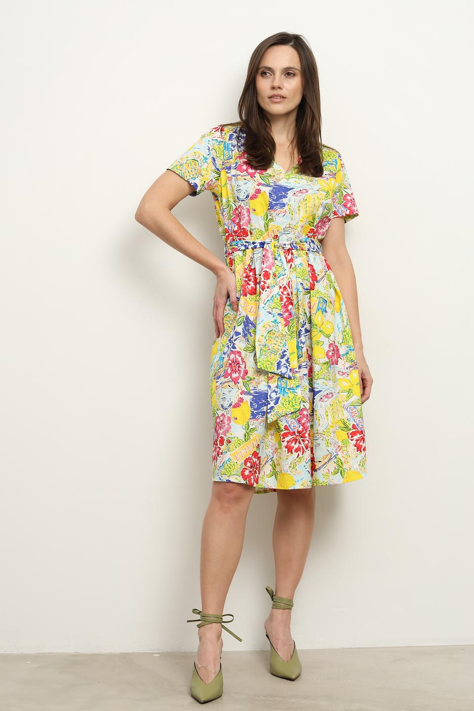 Платье Leo & Ugo с цветочным принтом