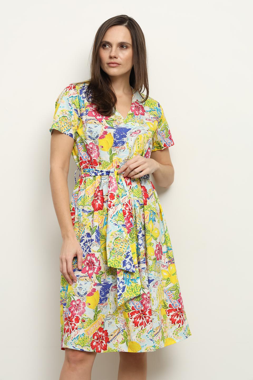 Платье Leo & Ugo с цветочным принтом