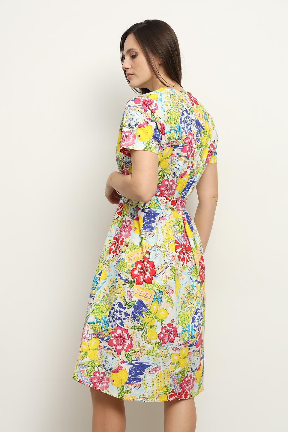 Платье Leo & Ugo с цветочным принтом