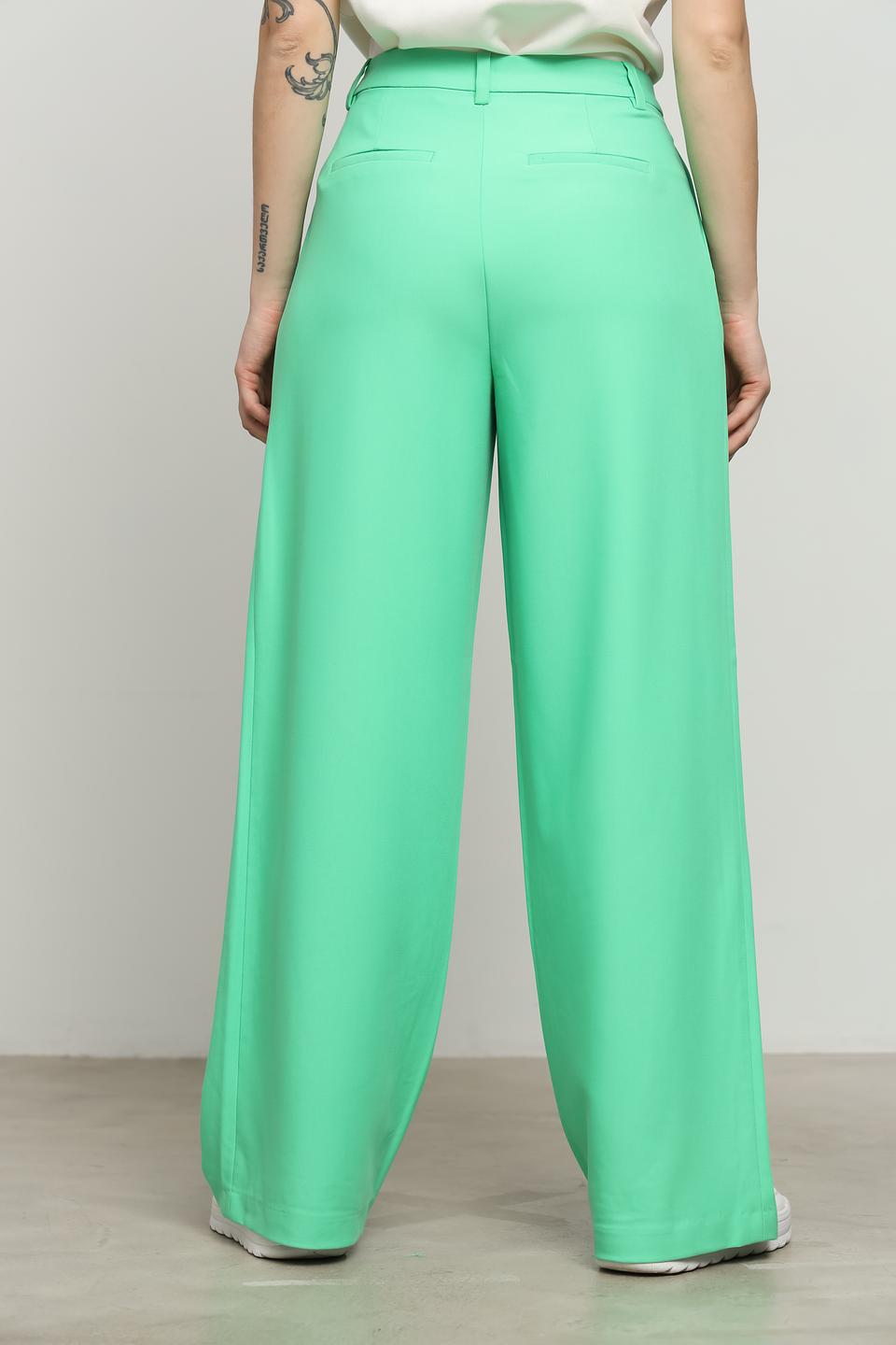 Брюки палаццо Tom Tailor мятные
