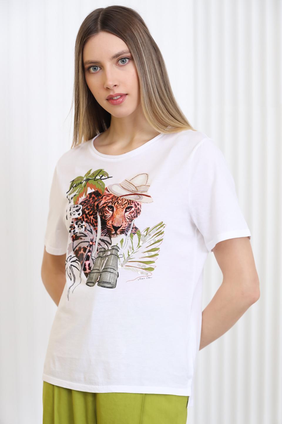 Футболка Marc Cain с принтом