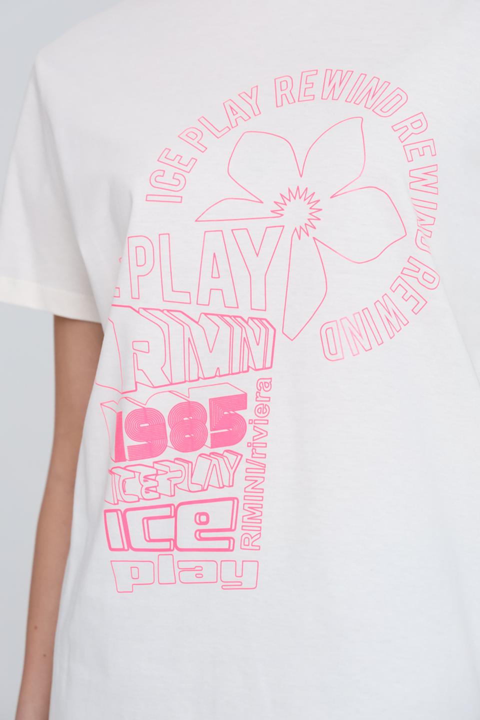 Футболка Ice Play жен. с принтом
