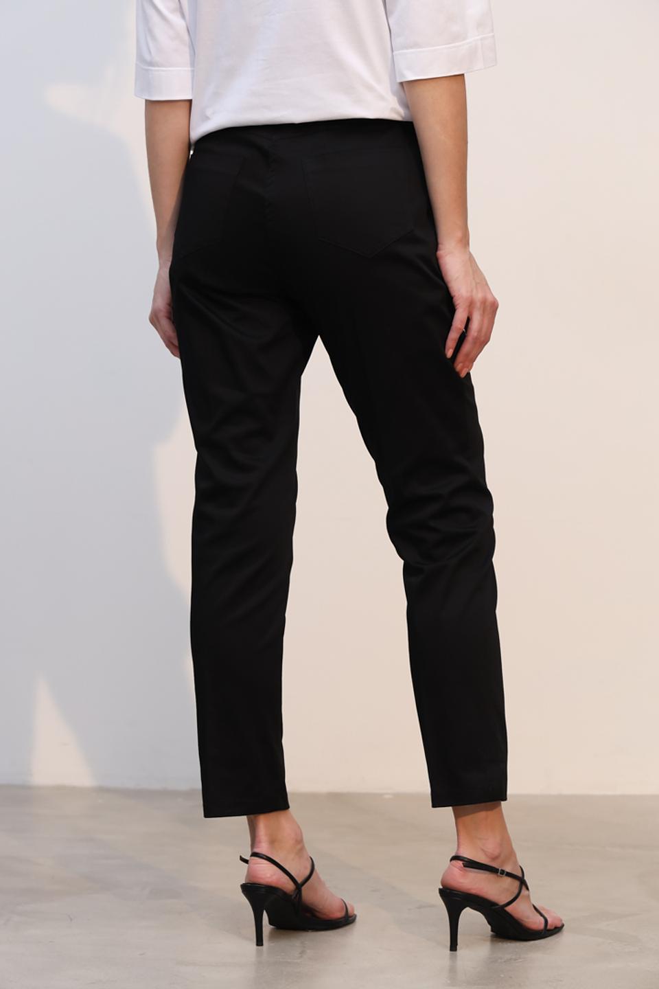 Брюки Tricot Chic чёрные прямые