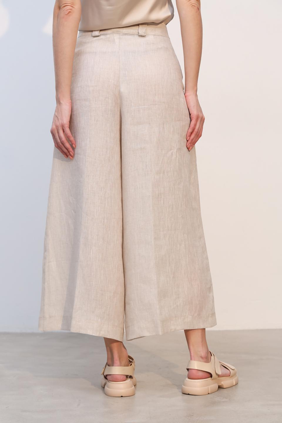 Брюки палаццо Tricot Chic бежевые