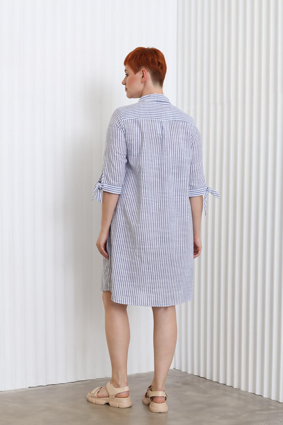 Платье Miss Via в полоску