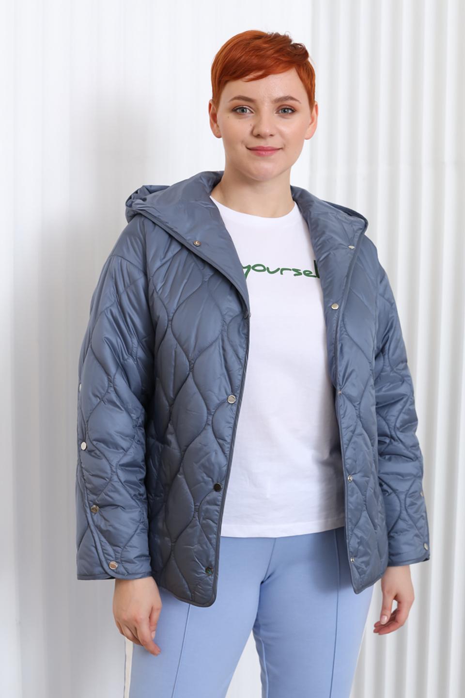 Куртка Pezzo стеганая серая