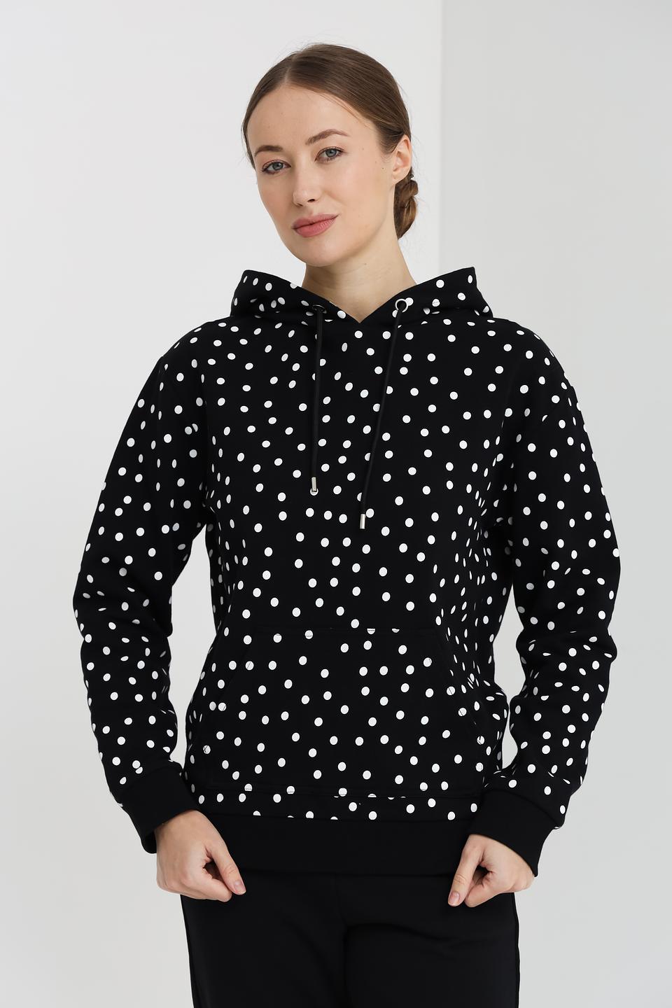 Толстовка Pezzo в горошек