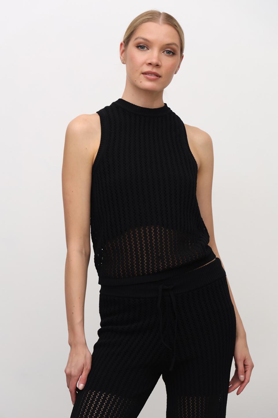 Топ Hugo женский черный