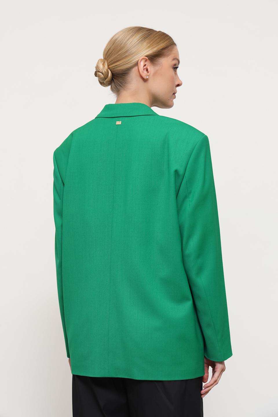 Жакет Joop! оверсайз зеленый