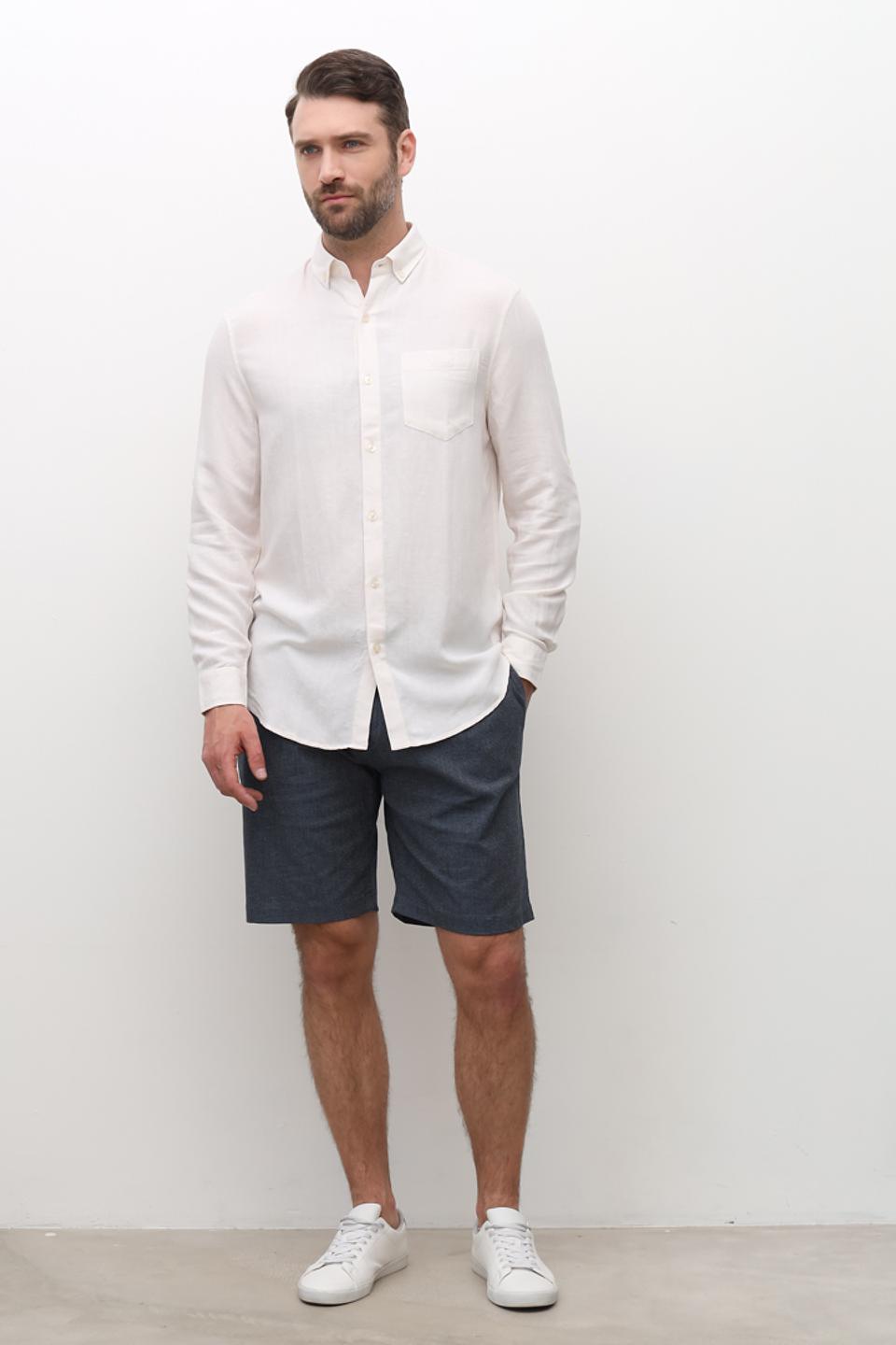 Рубашка Guess муж. бежевая