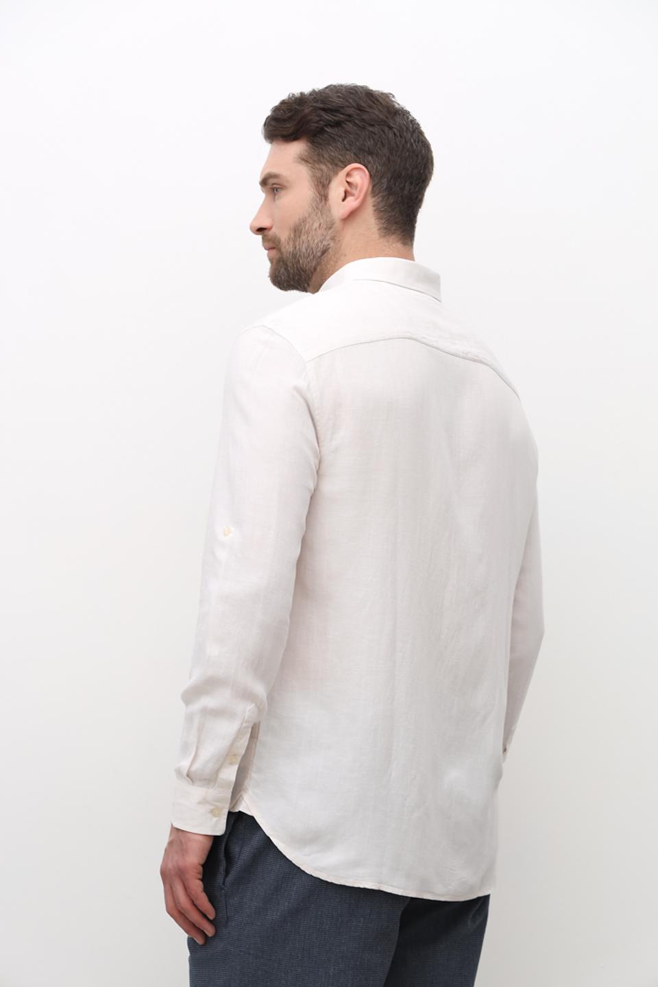 Рубашка Guess муж. бежевая