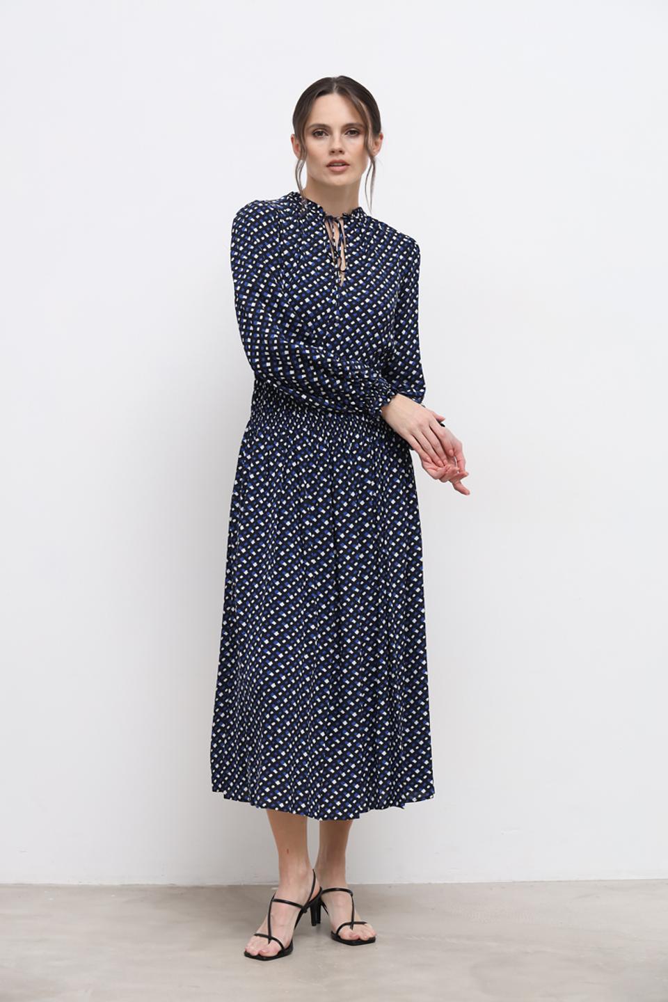 Платье Boss Black в горошек