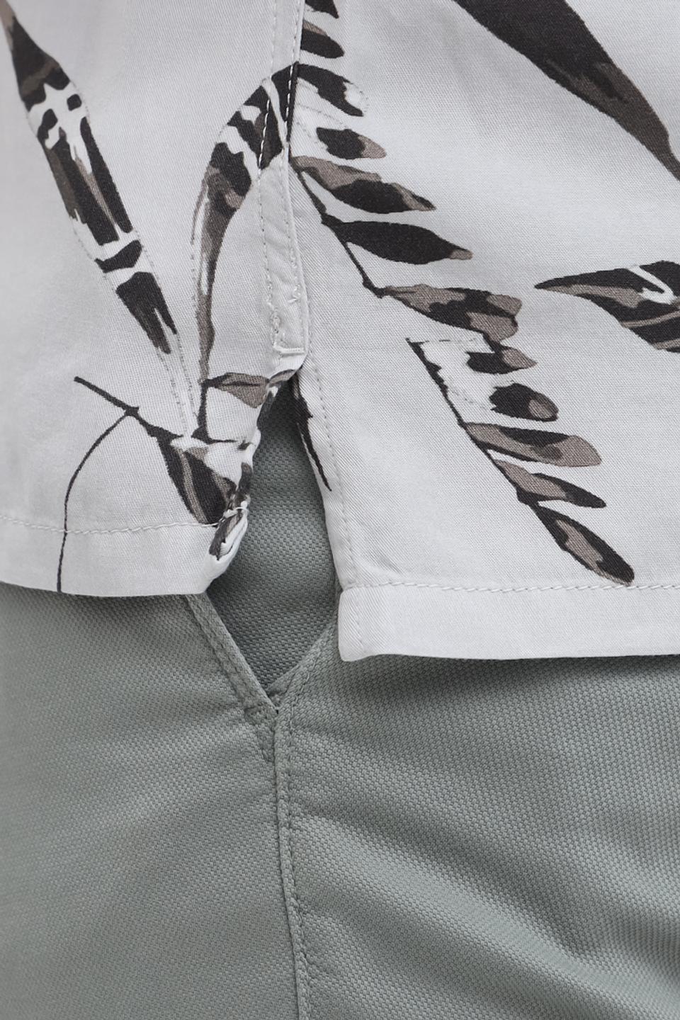 Рубашка Strellson с тропическим принтом