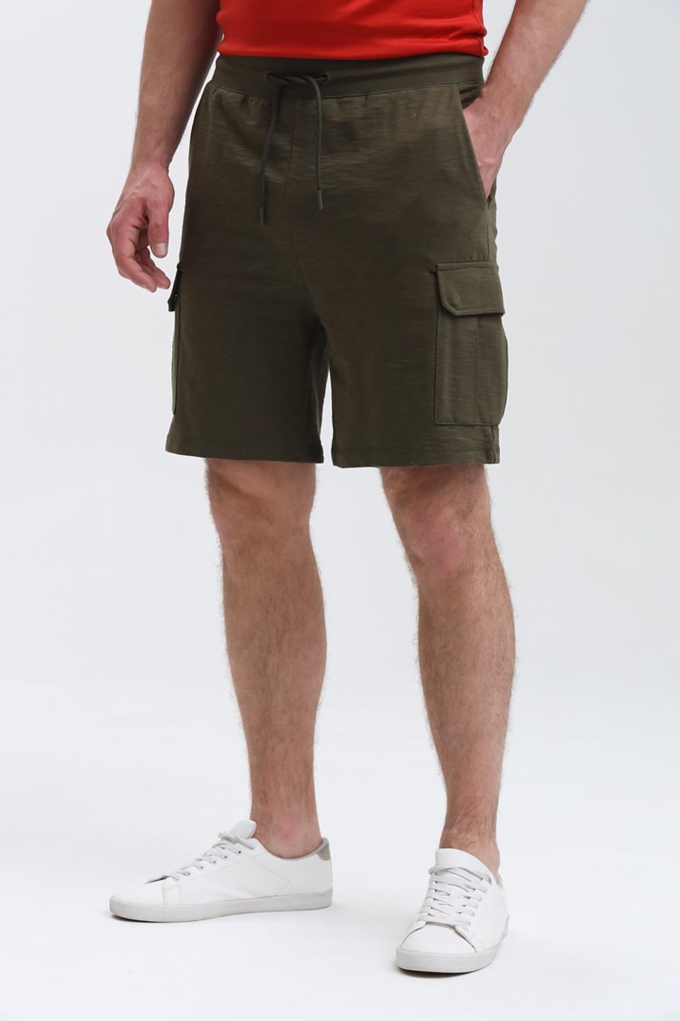 Шорты Strellson хаки с карманами