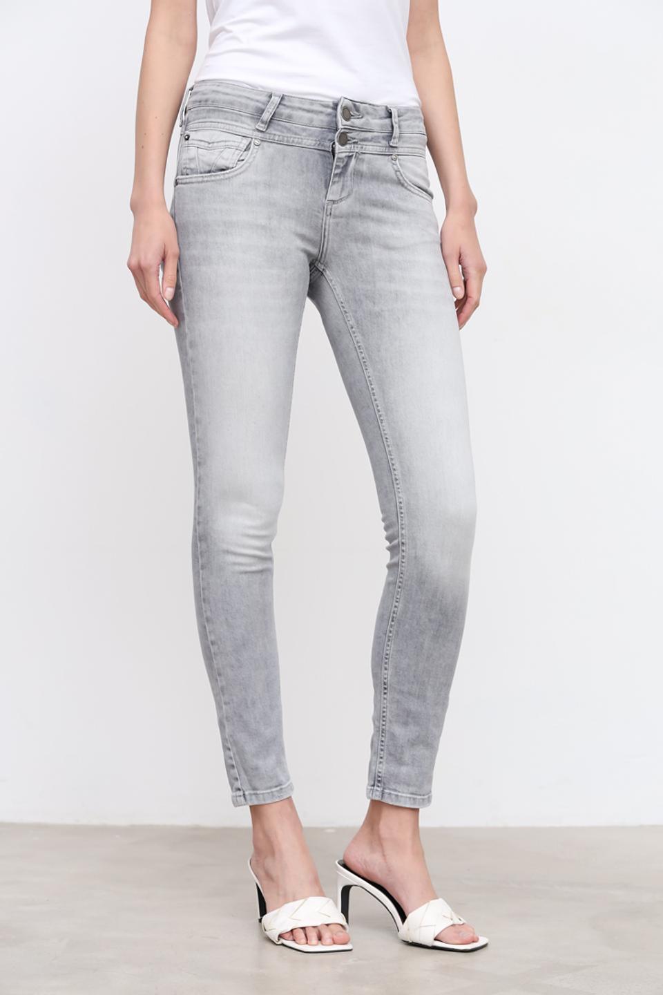 Джинсы скинни Zhrill серые