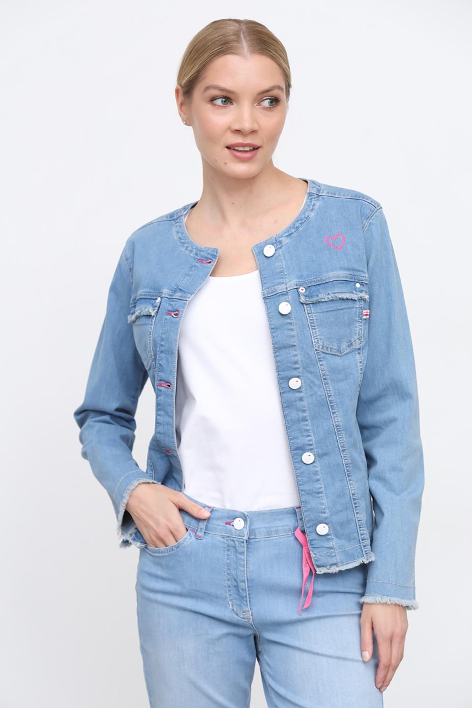 Жакет Ppep. джинсовый голубой