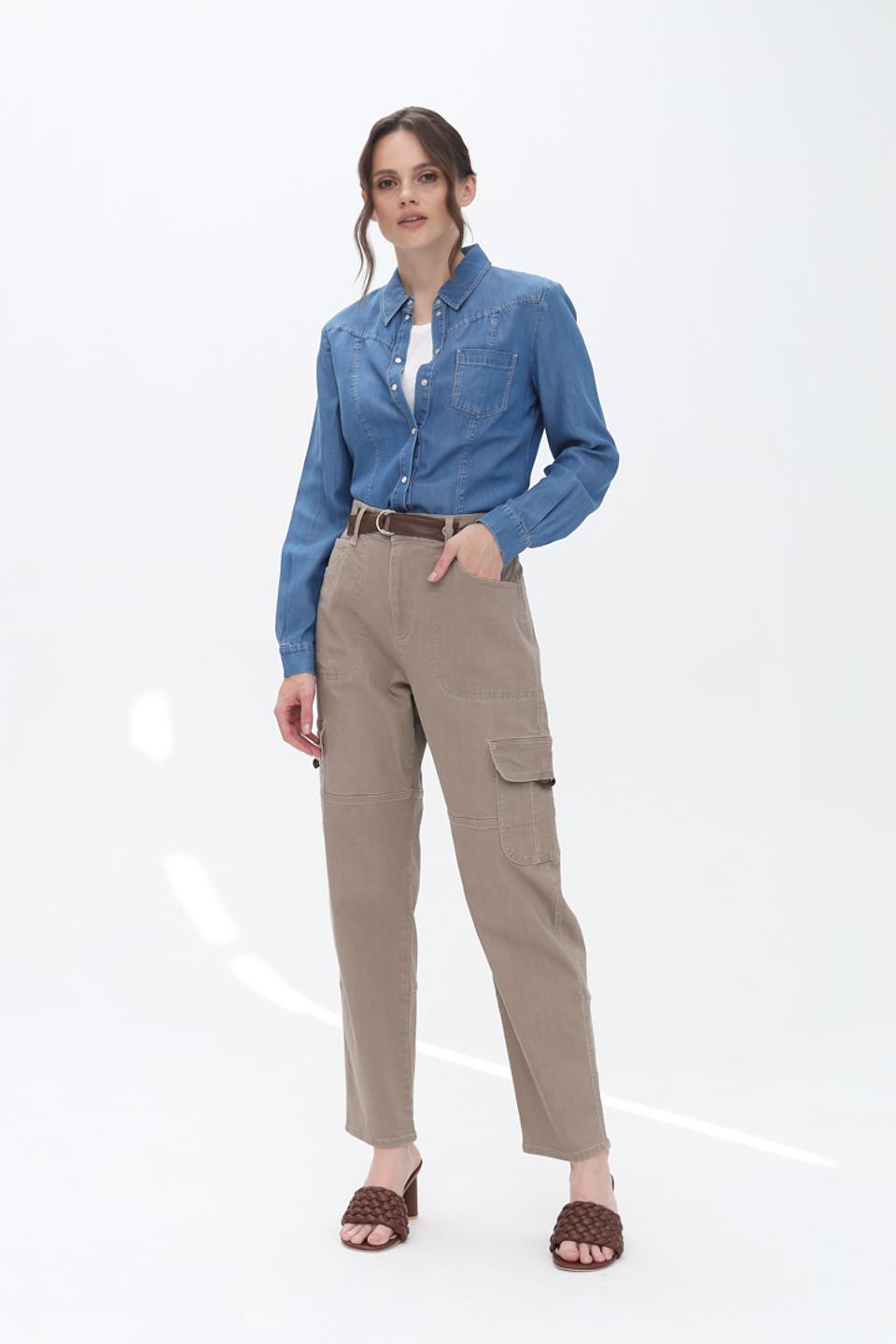 Джинсы карго Emporio Armani хаки