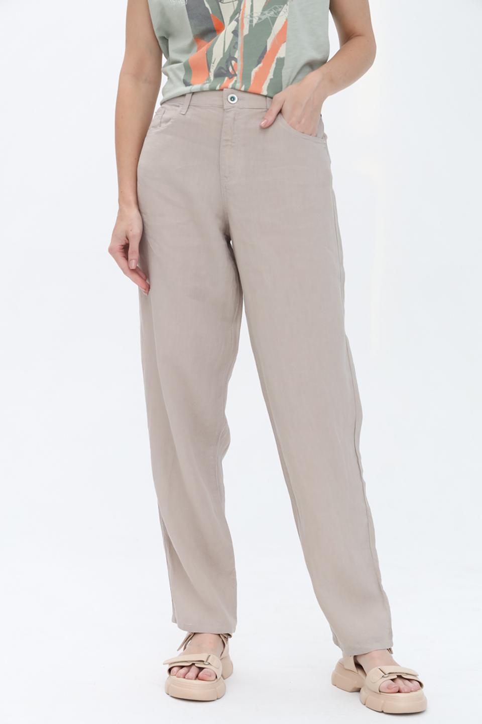 Джинсы Emporio Armani бежевые