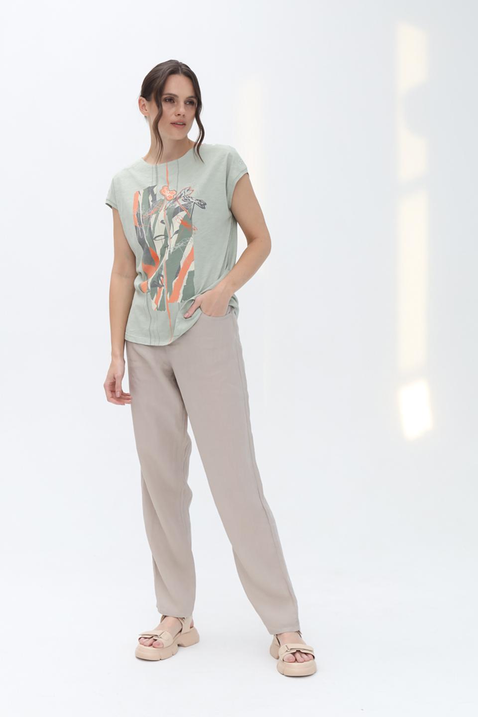 Джинсы Emporio Armani бежевые