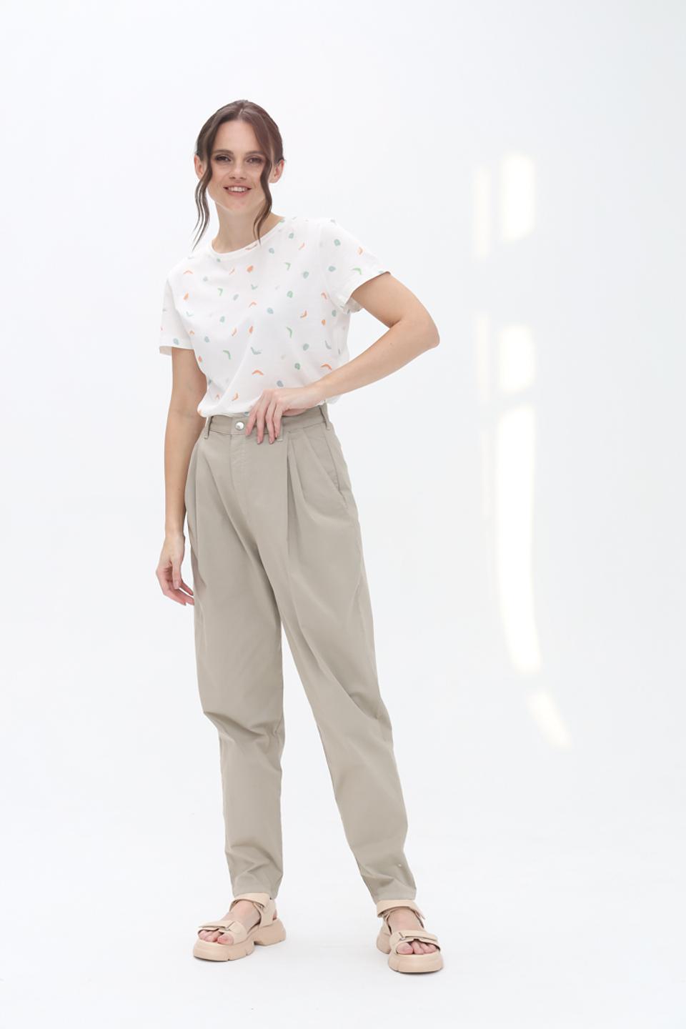 Джинсы Emporio Armani бежевые