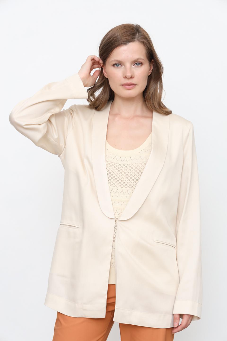 Жакет Twin Set Actitude бежевый