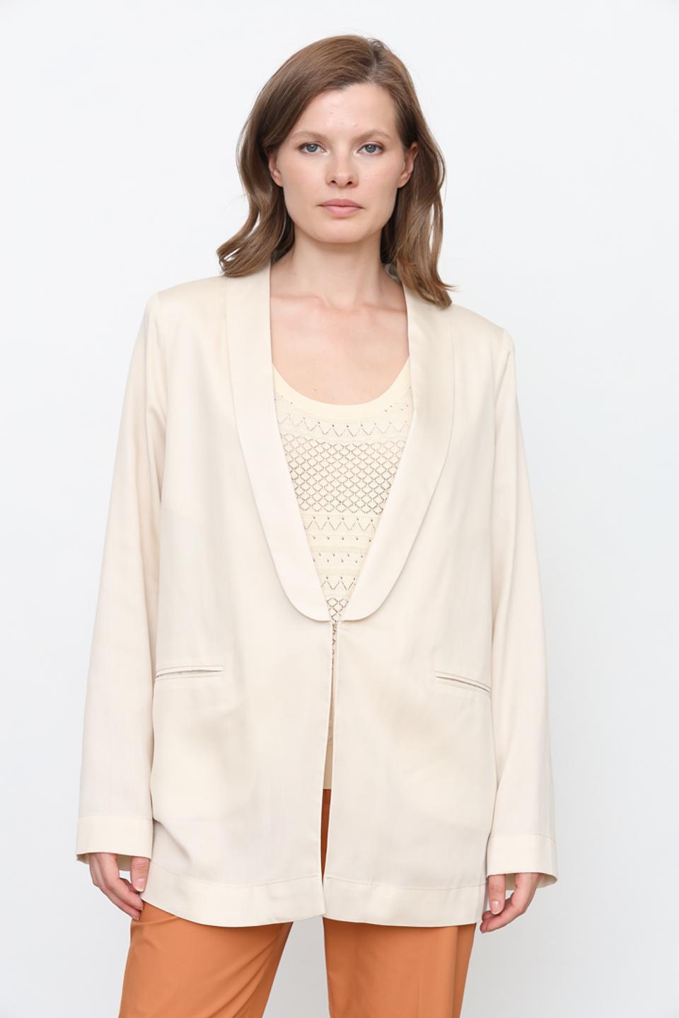 Жакет Twin Set Actitude бежевый