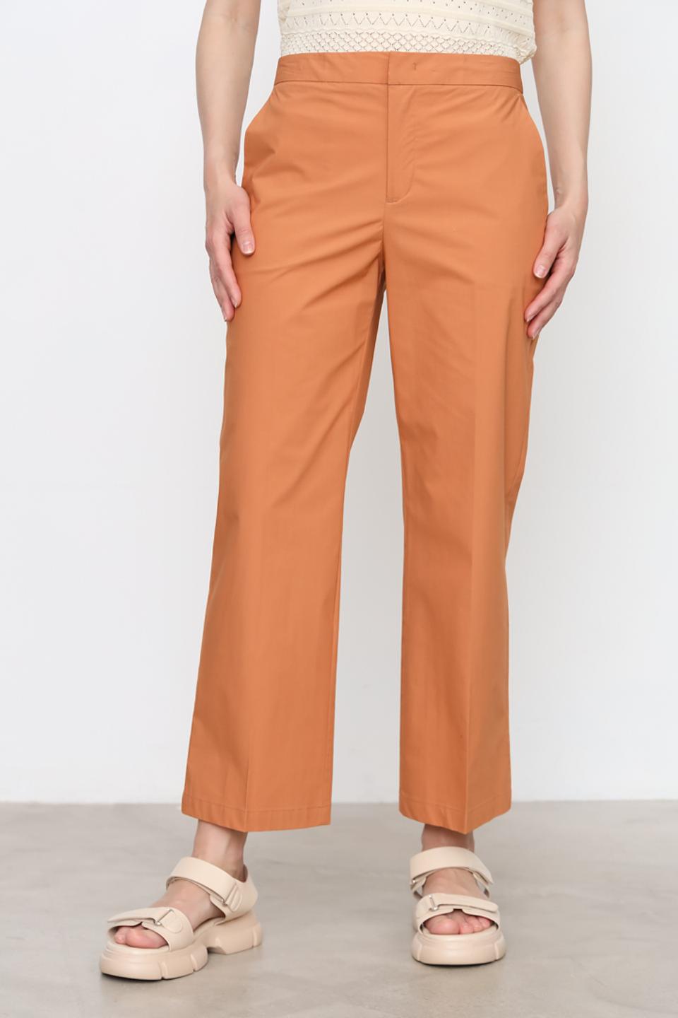 Брюки Twin Set терракотовые