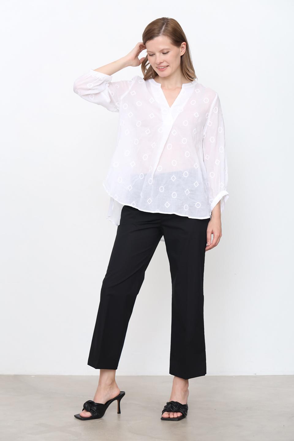 Брюки Twin Set чёрные прямые