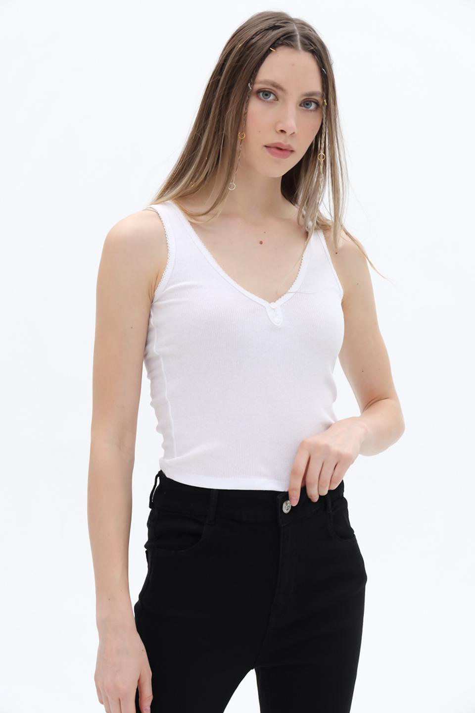 Топ Alcott женский белый