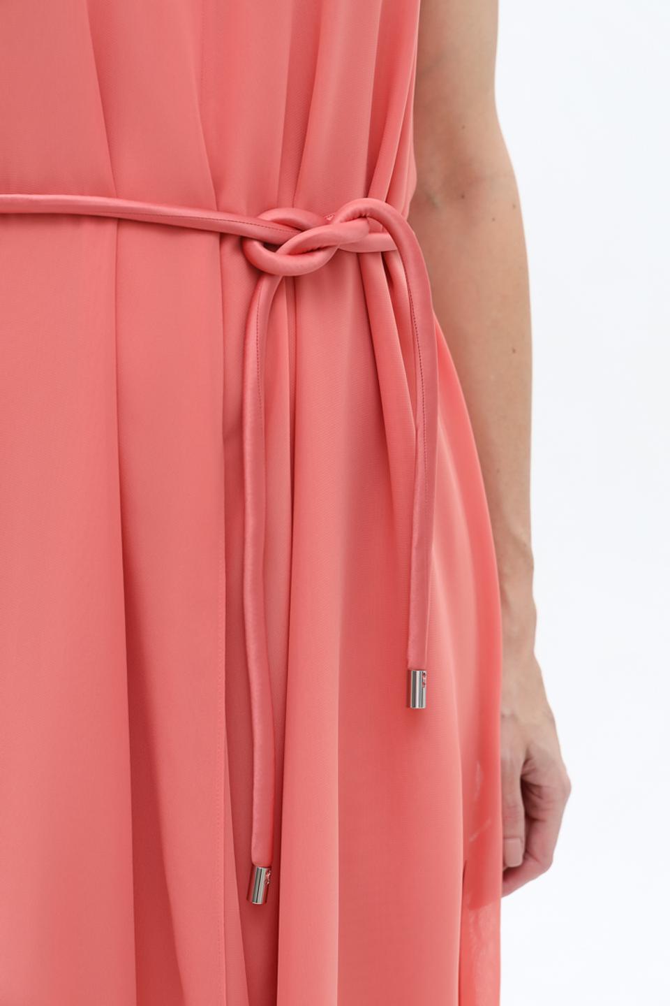 Платье Emporio Armani персиковое