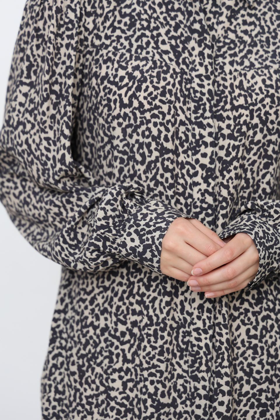 Платье Marc Aurel с леопардовым принтом