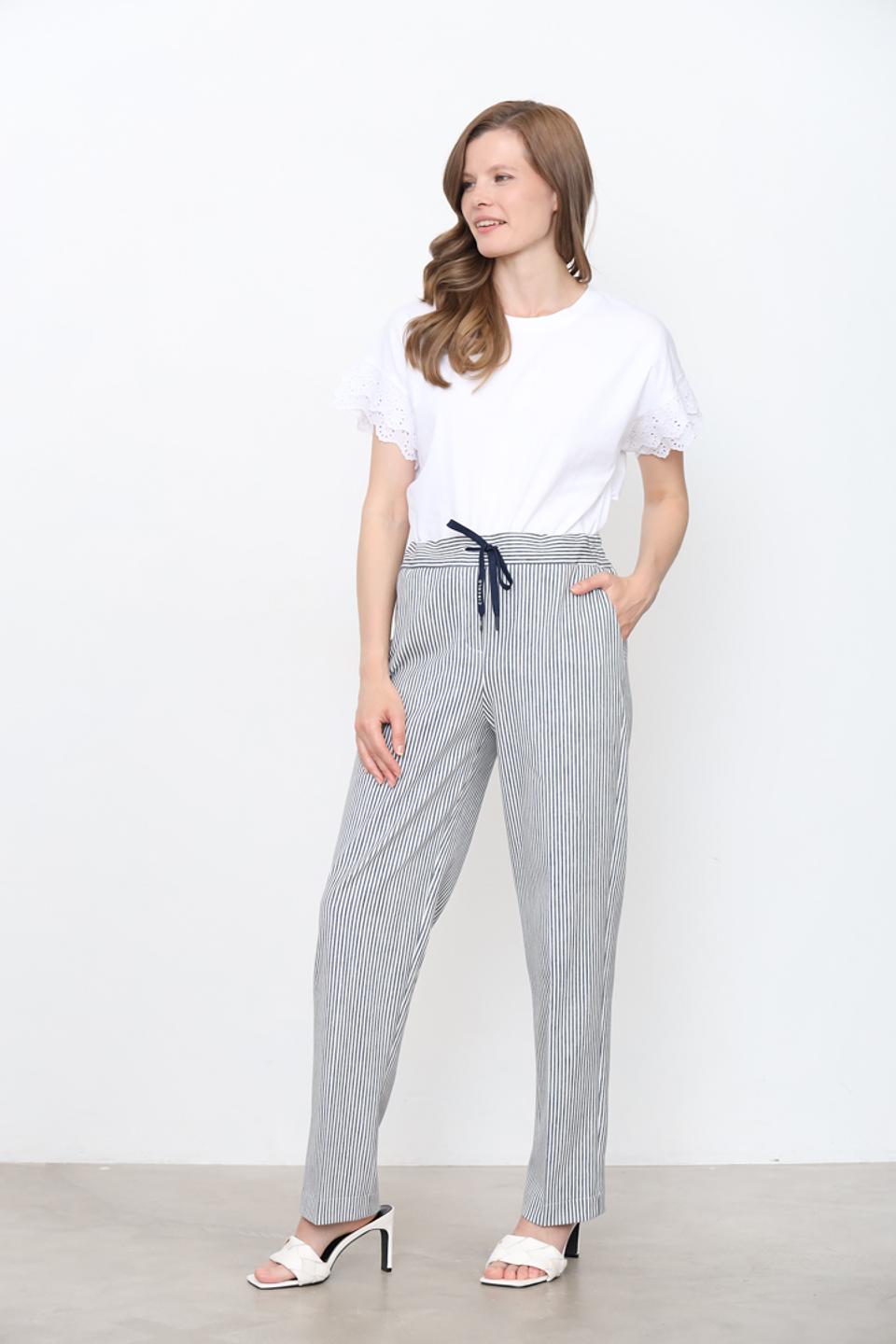 Брюки Circolo 1901 в полоску