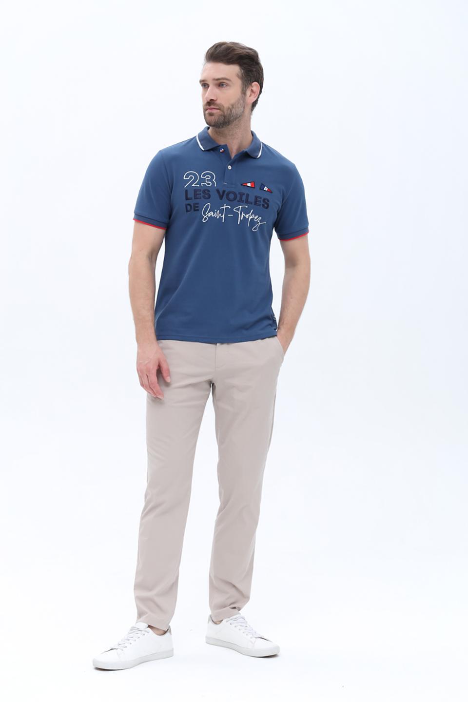 Поло North Sails с логотипом Saint-Tropez