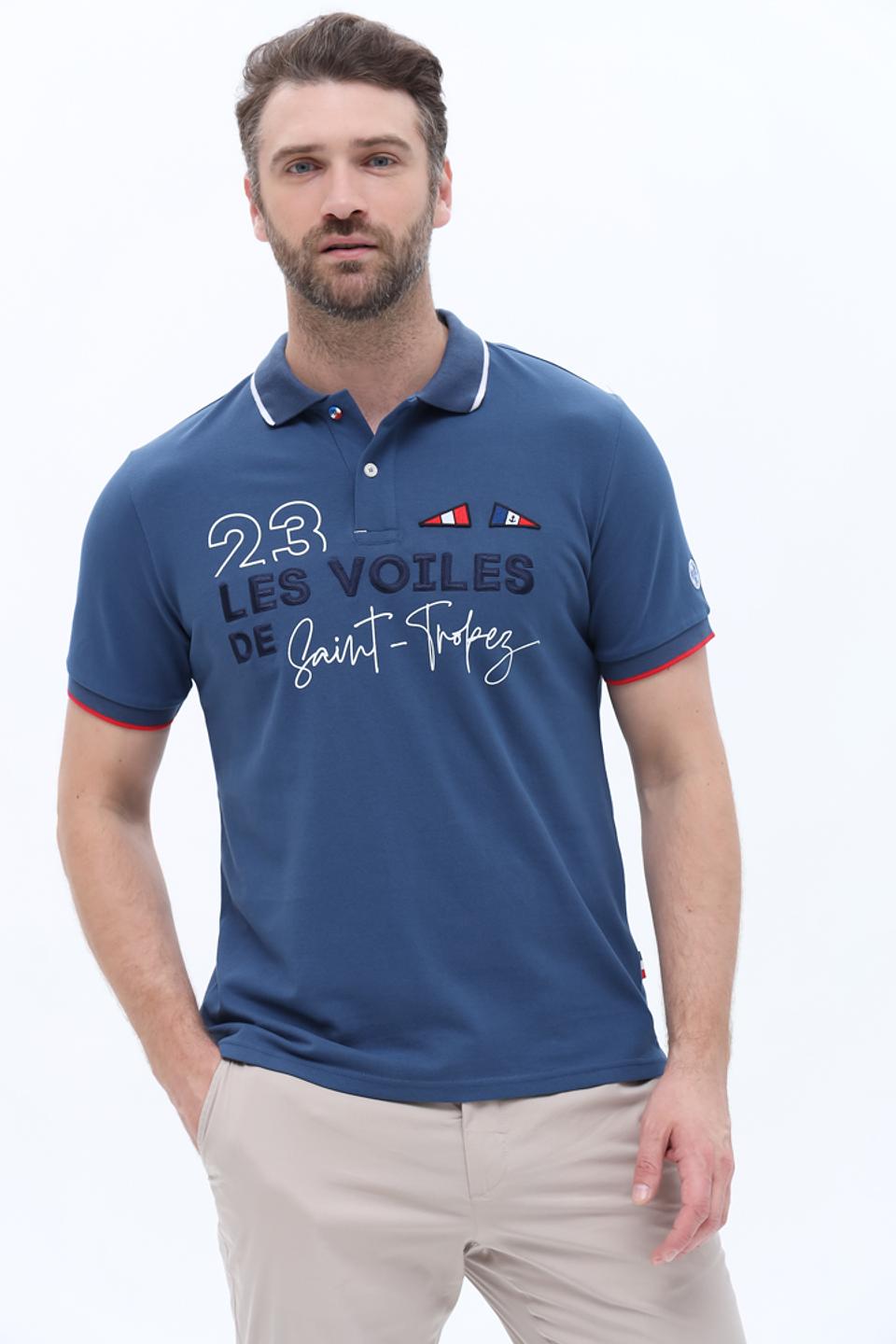 Поло North Sails с логотипом Saint-Tropez