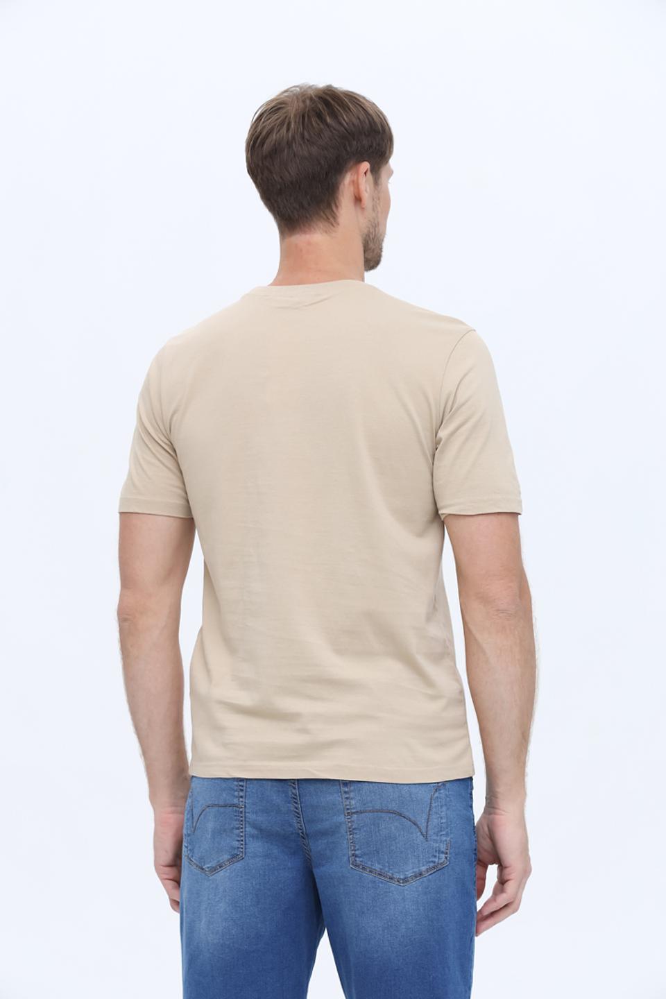 Футболка Hechter City Escape бежевая