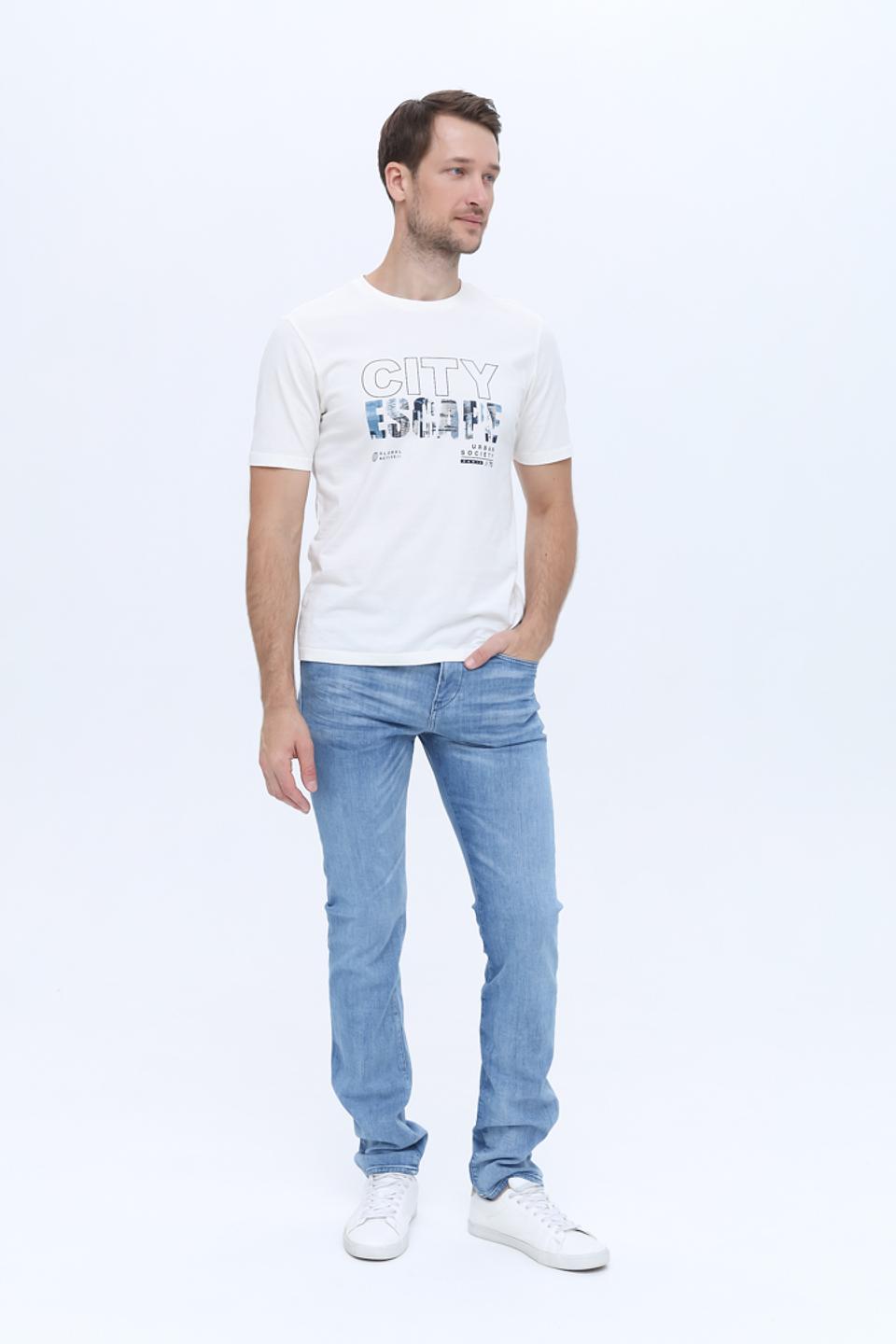 Джинсы Boss Black Slim Fit голубые