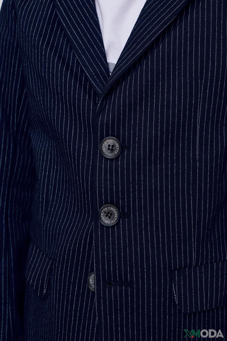 Пиджак Choupette в полоску синий