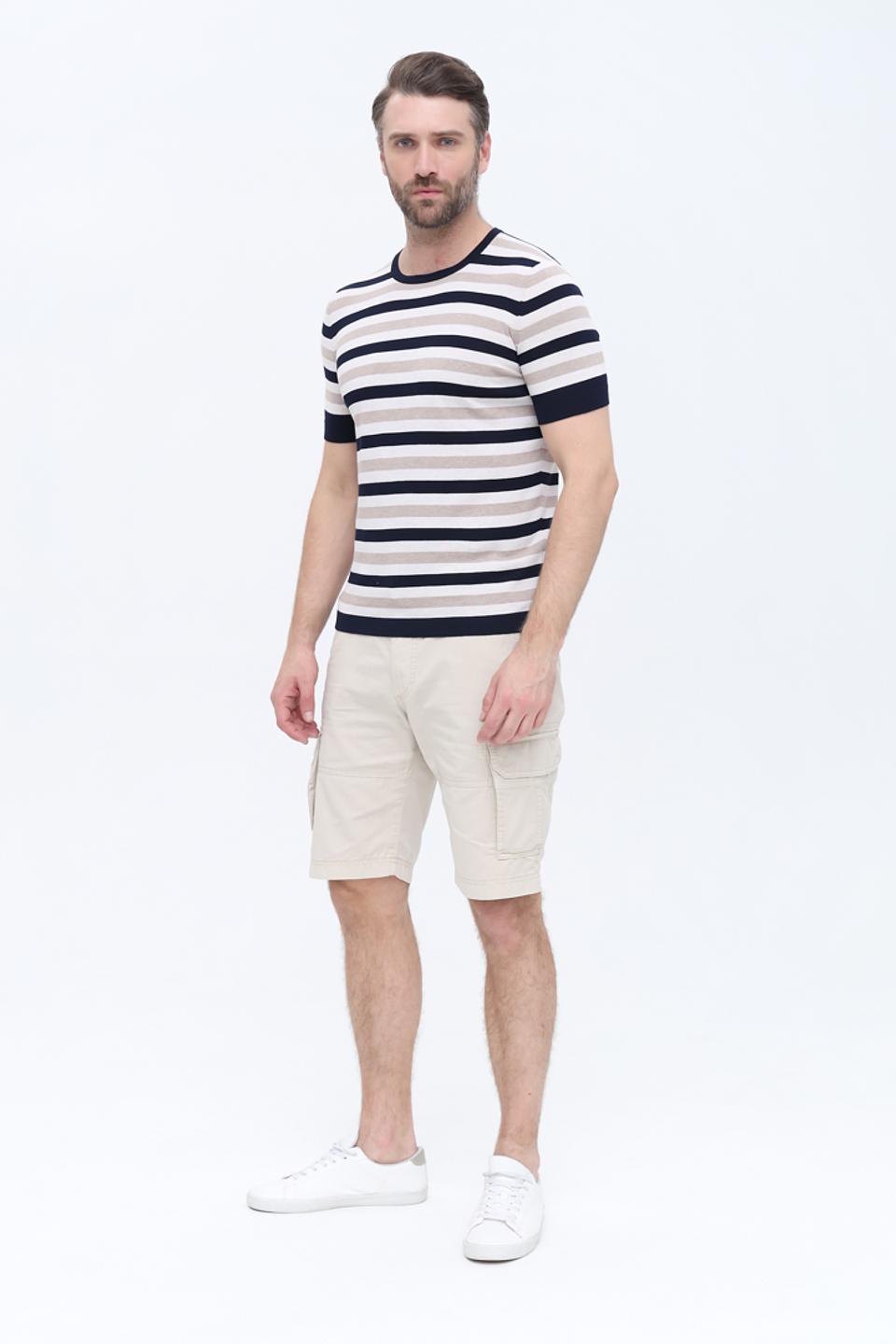 Футболка Gran Sasso в полоску мужская