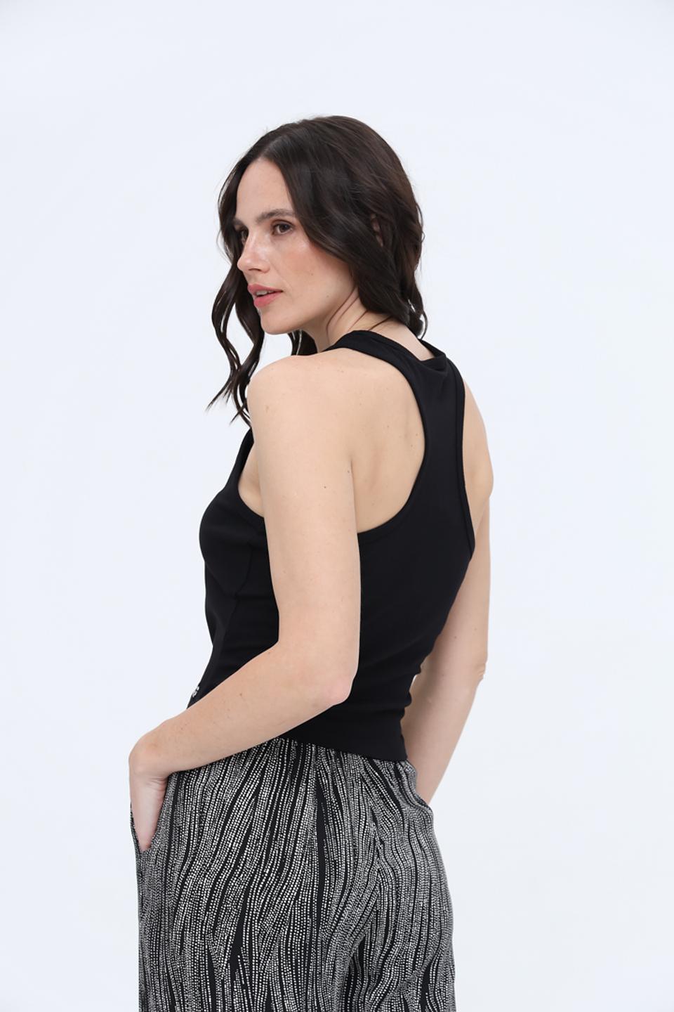 Топ Guess жен. чёрный