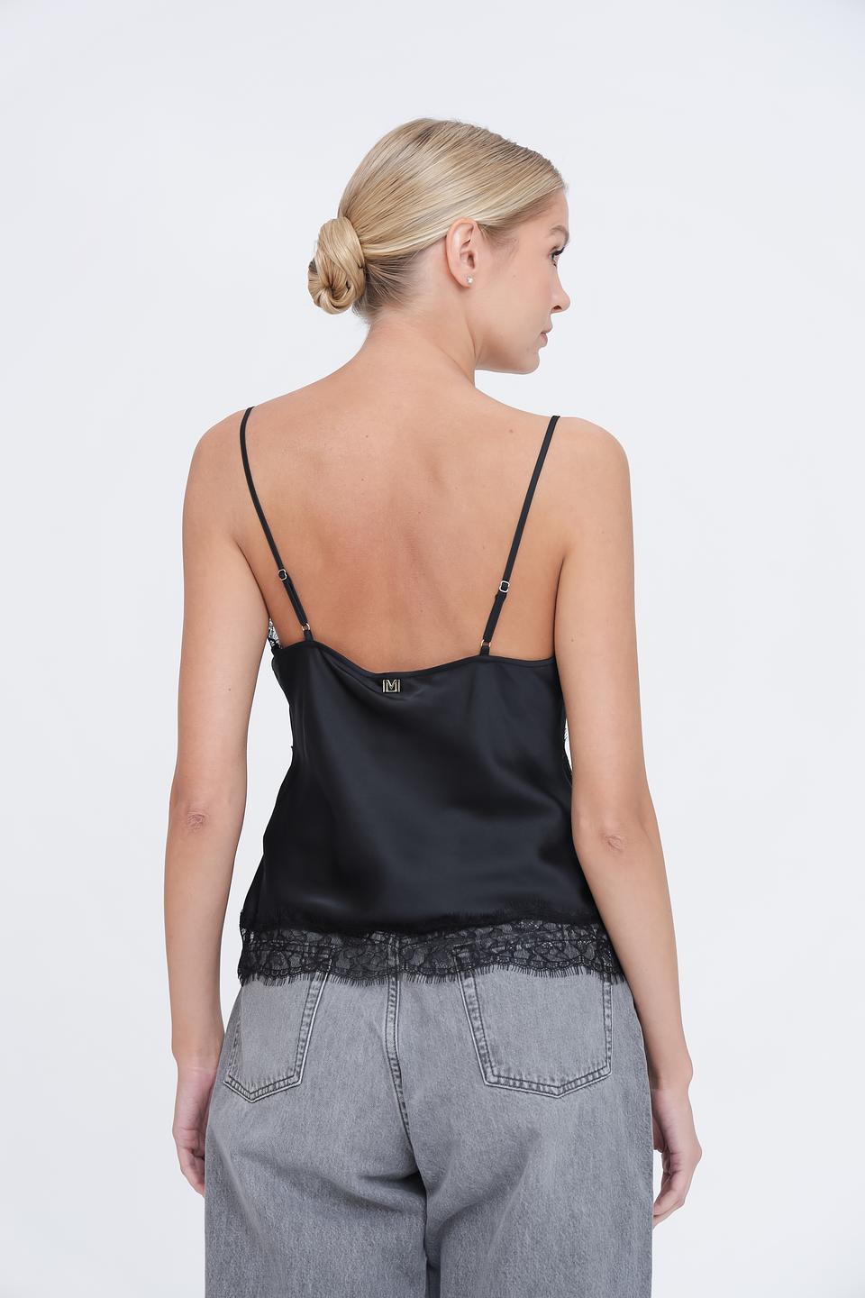 Топ Marciano жен. с кружевом