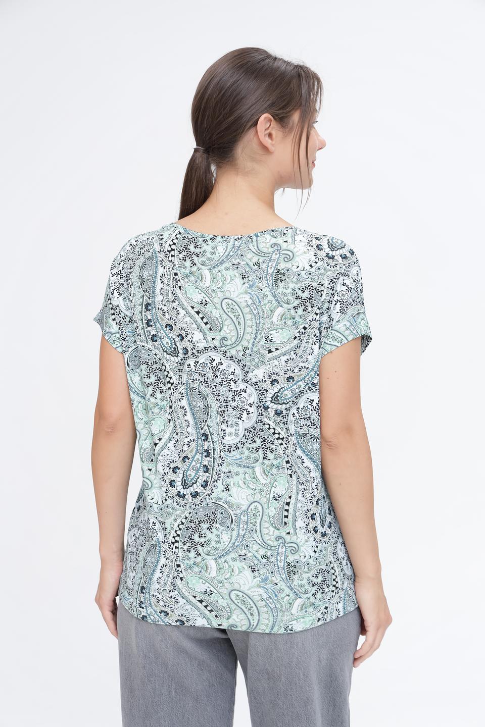 Футболка Monari с принтом пейсли