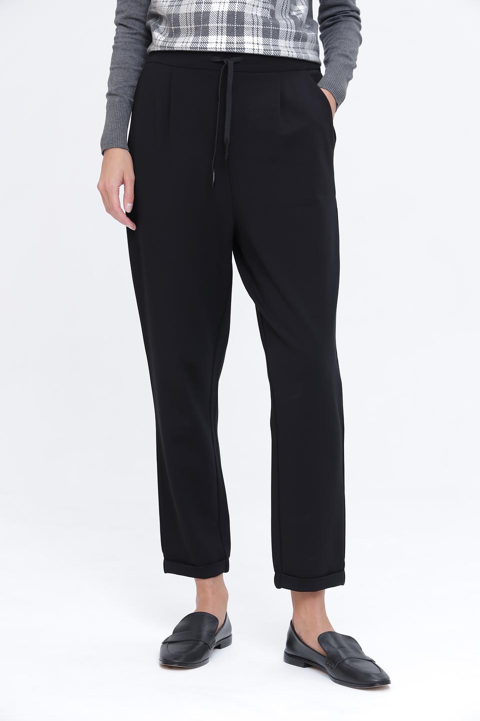 Брюки Pezzo чёрные с завязками