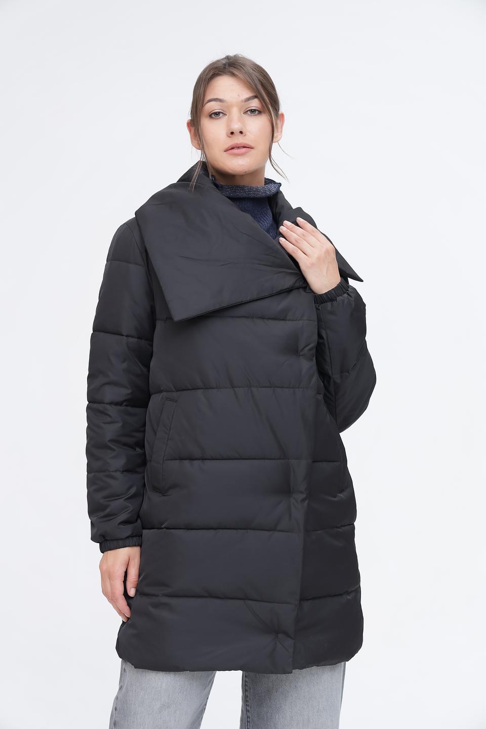 Куртка Pezzo чёрная с воротником