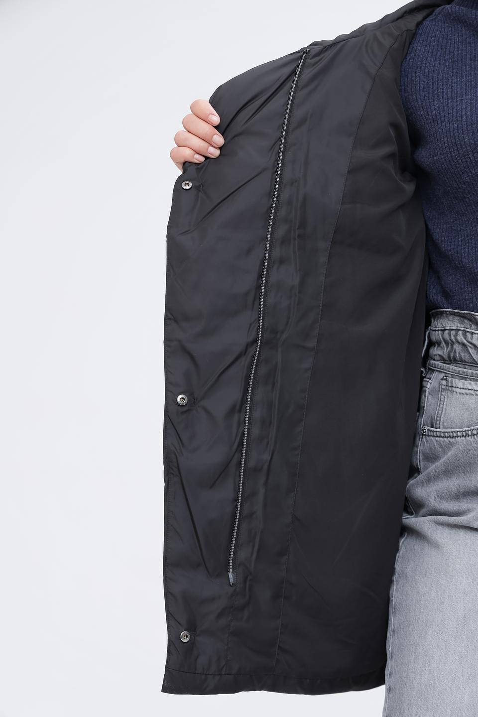 Куртка Pezzo чёрная с воротником