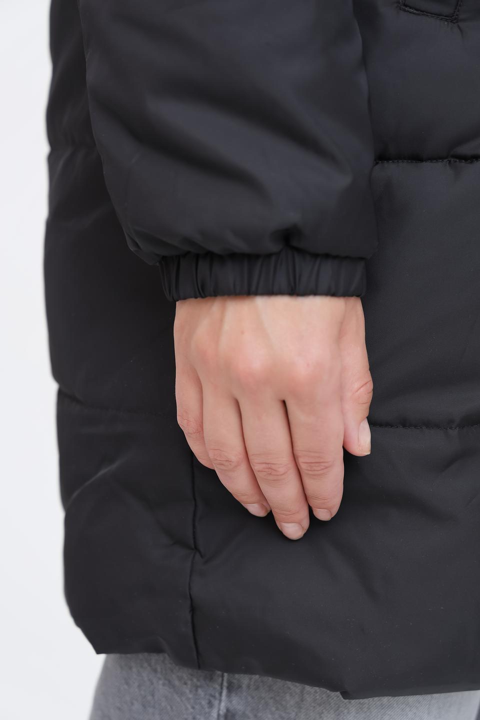 Куртка Pezzo чёрная с воротником